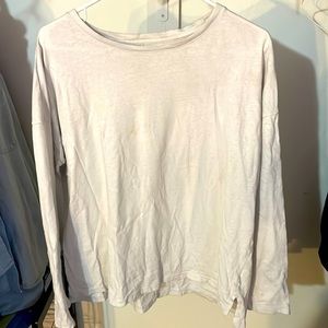 Long Sleeve White Tee